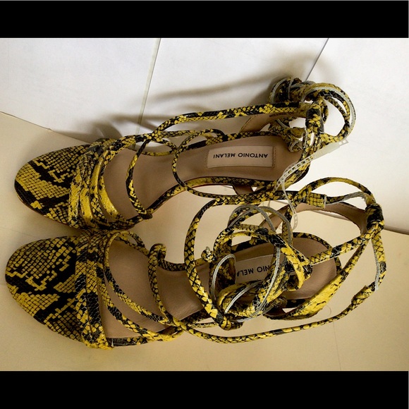 SALE OFR 🆕ANTONIO MELANI VAYLYN SNAKE(Sz7.5&8) - Picture 12 of 16